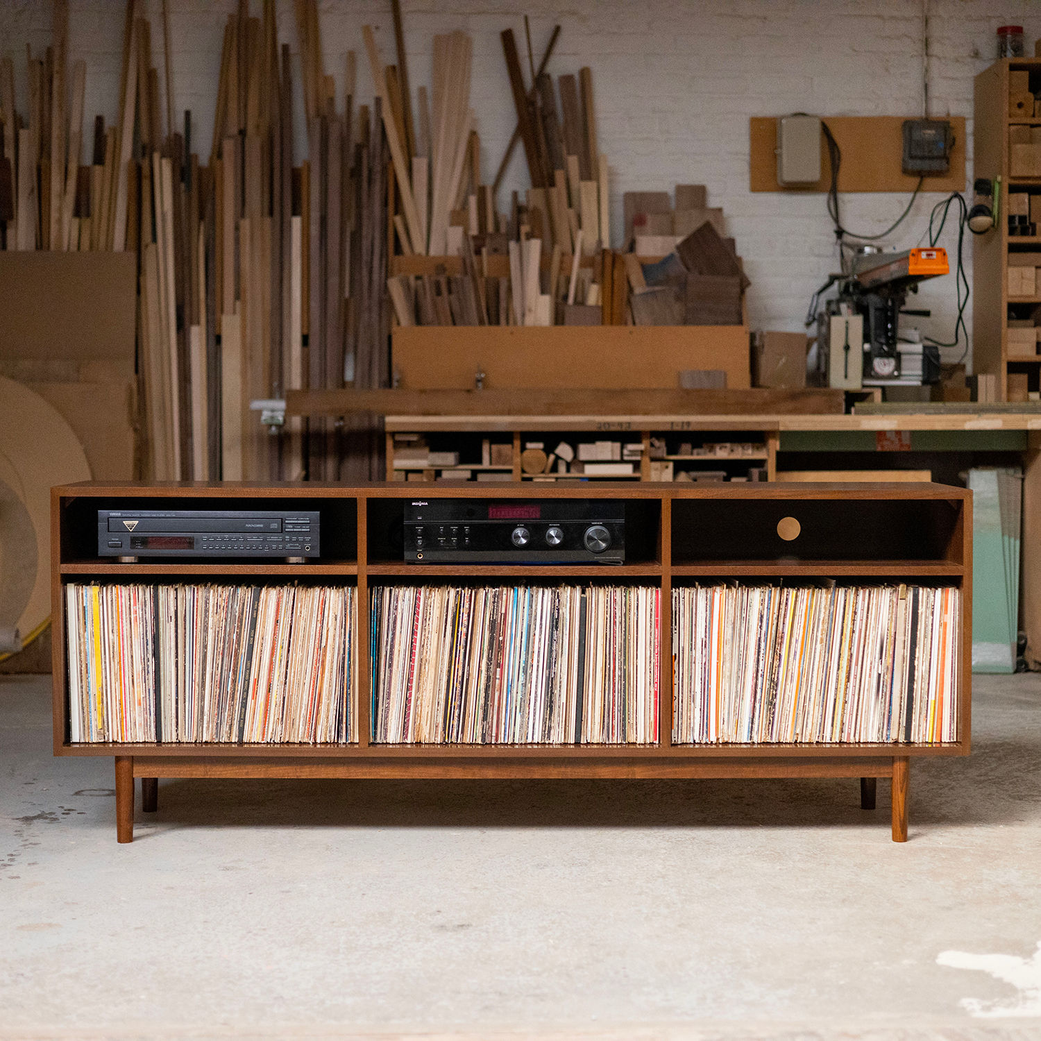 1 x 3 Component Record Storage Cabinet