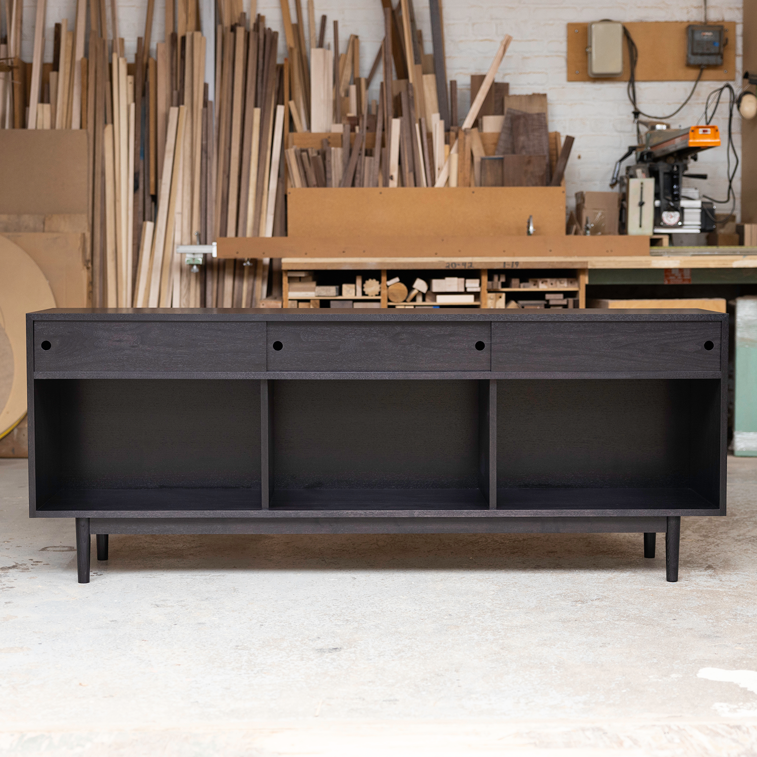 1 x 3 Component Record Storage Cabinet