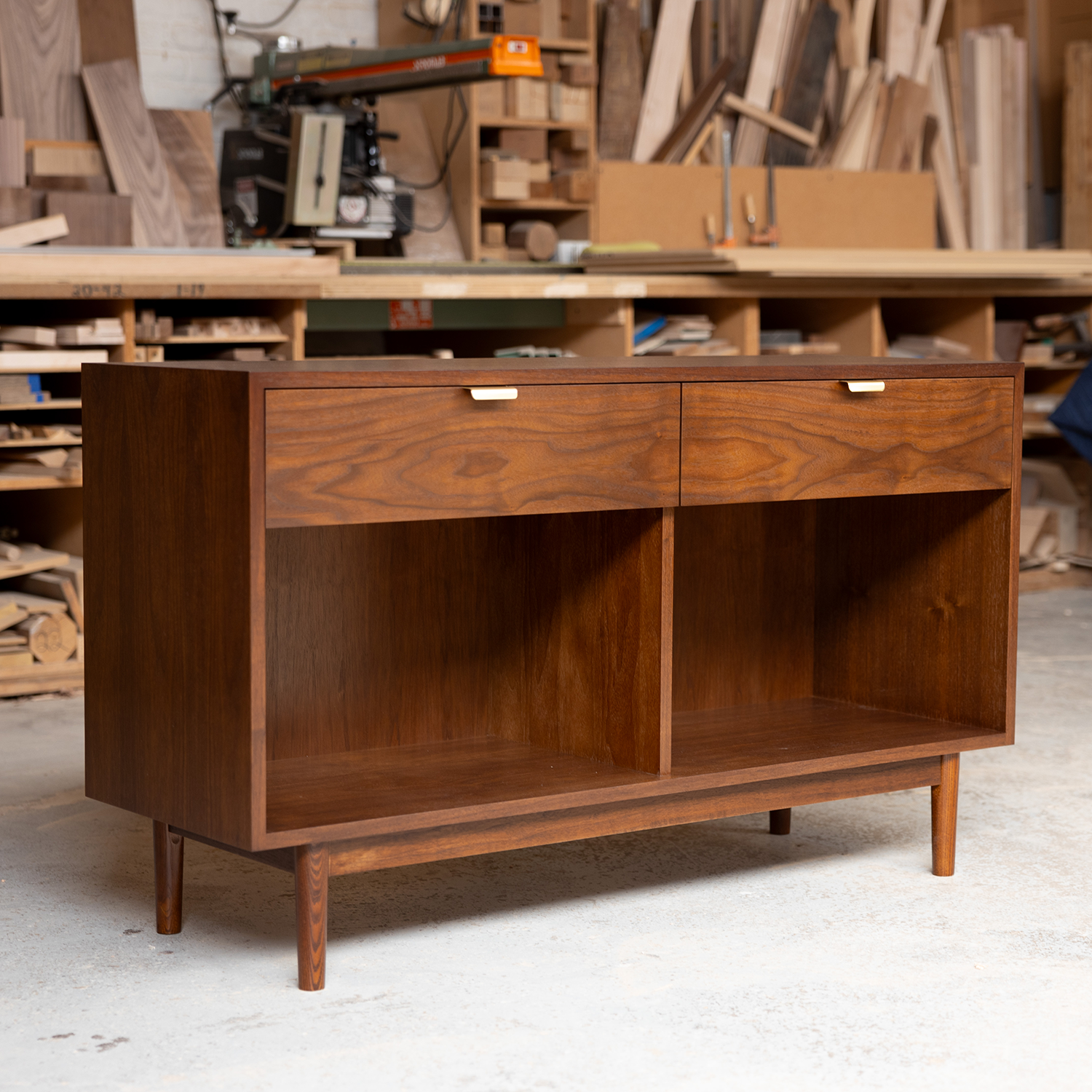 1 x 2 Drawer Record Storage Cabinet