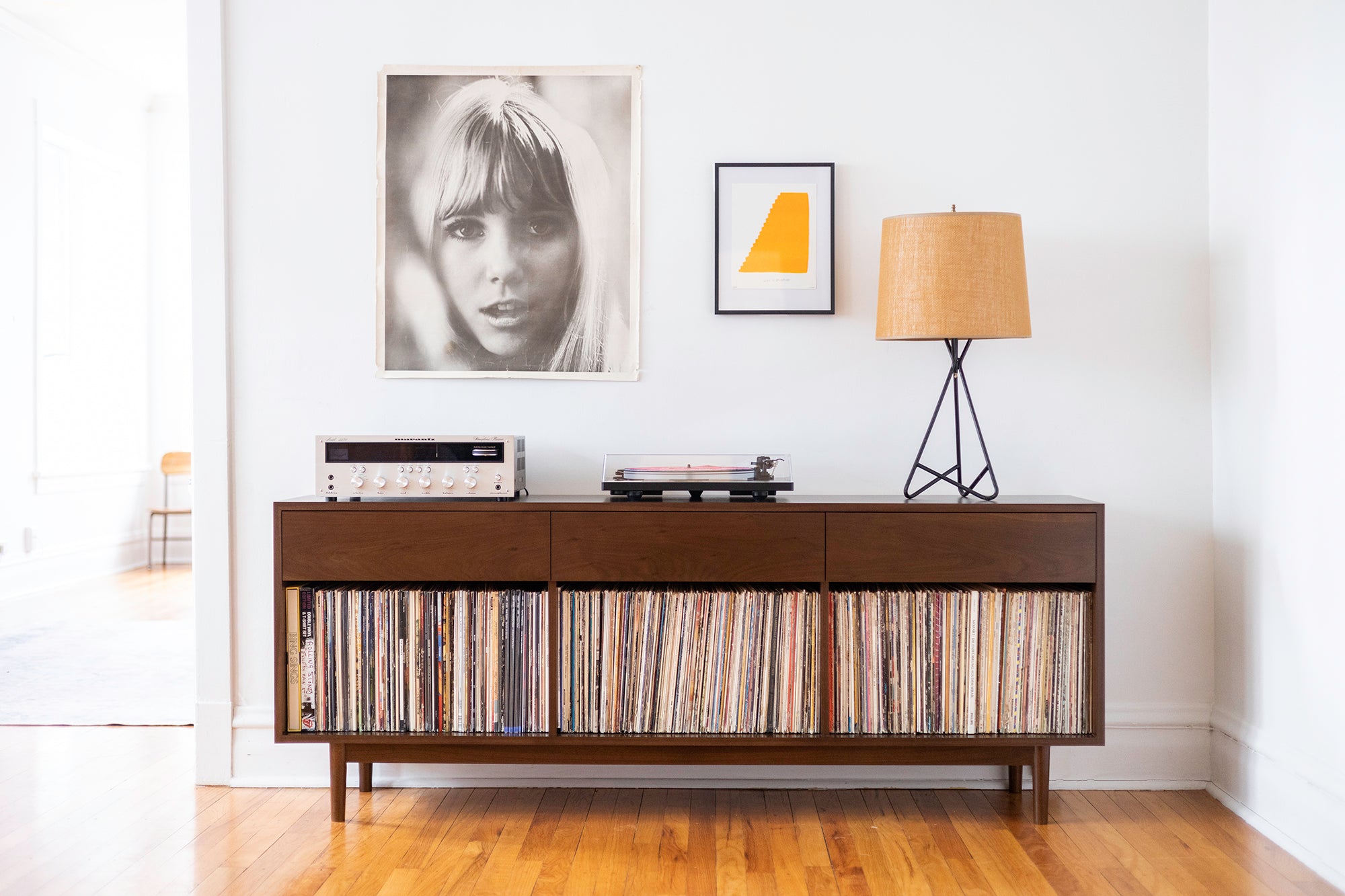 1 x 3 Drawer Record Storage Cabinet