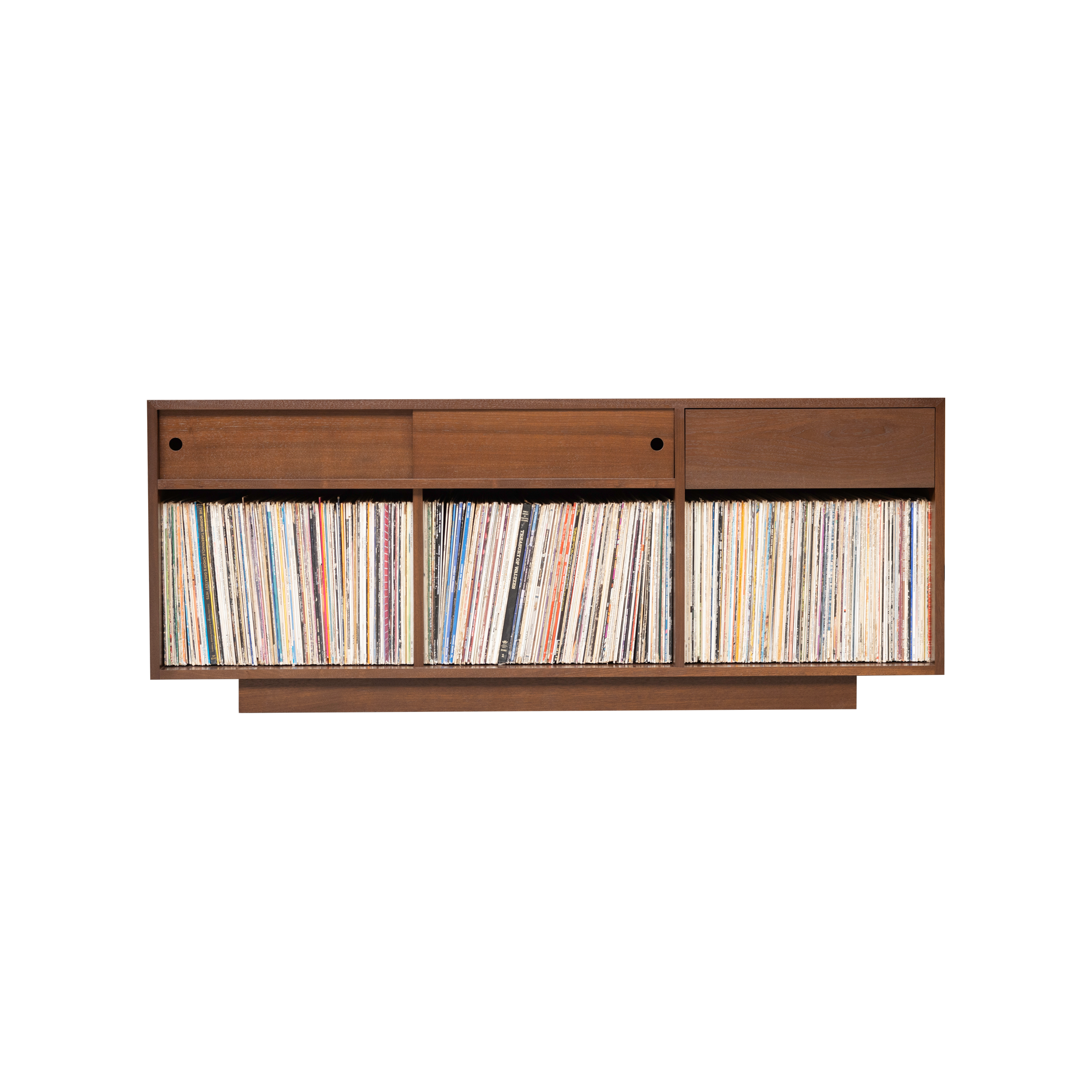 1 x 3 Combo Record Storage Cabinet