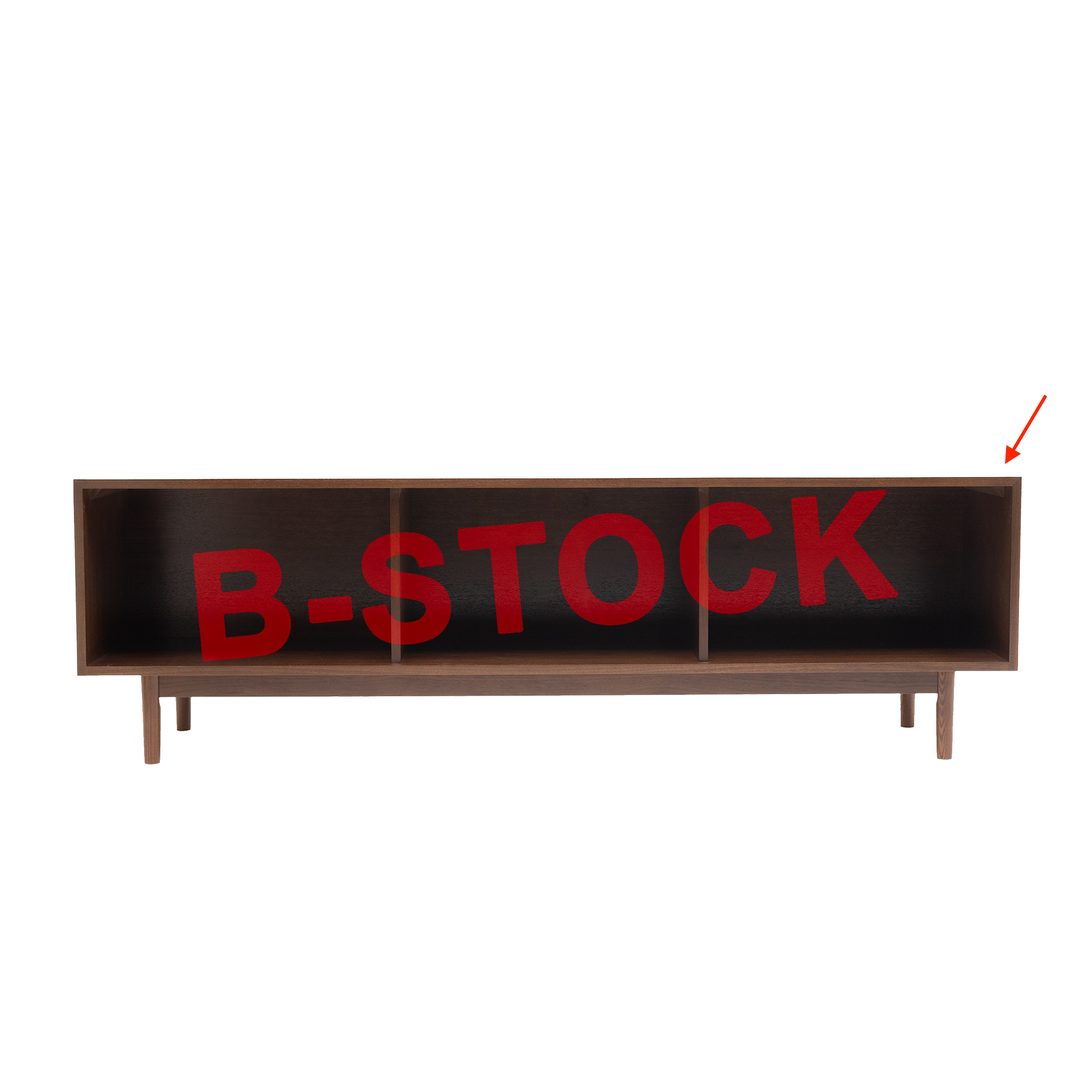 B-STOCK 72" 1 x 3 (22" H) Record Storage Cabinet - Ready to Ship