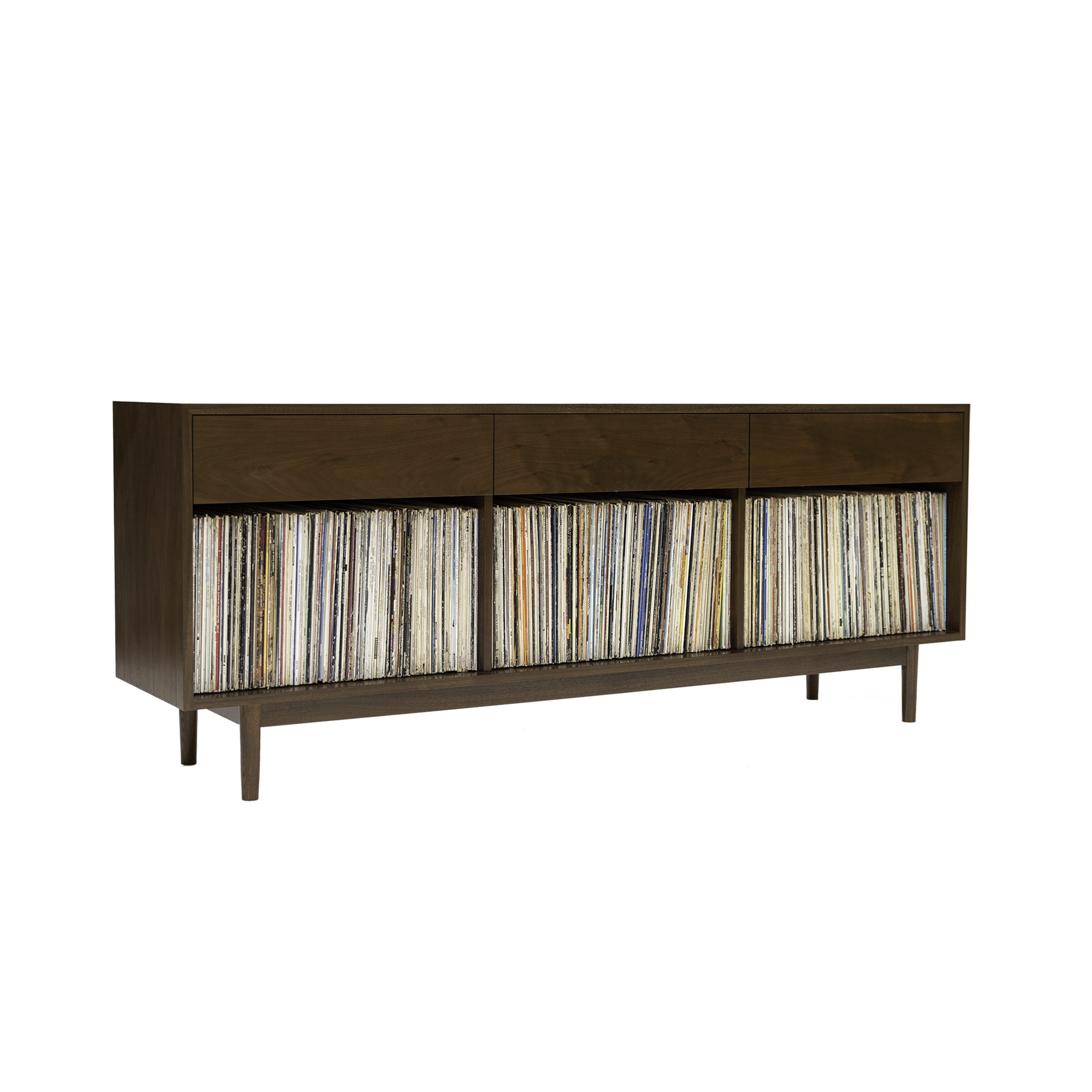 1 x 3 Drawer Record Storage Cabinet
