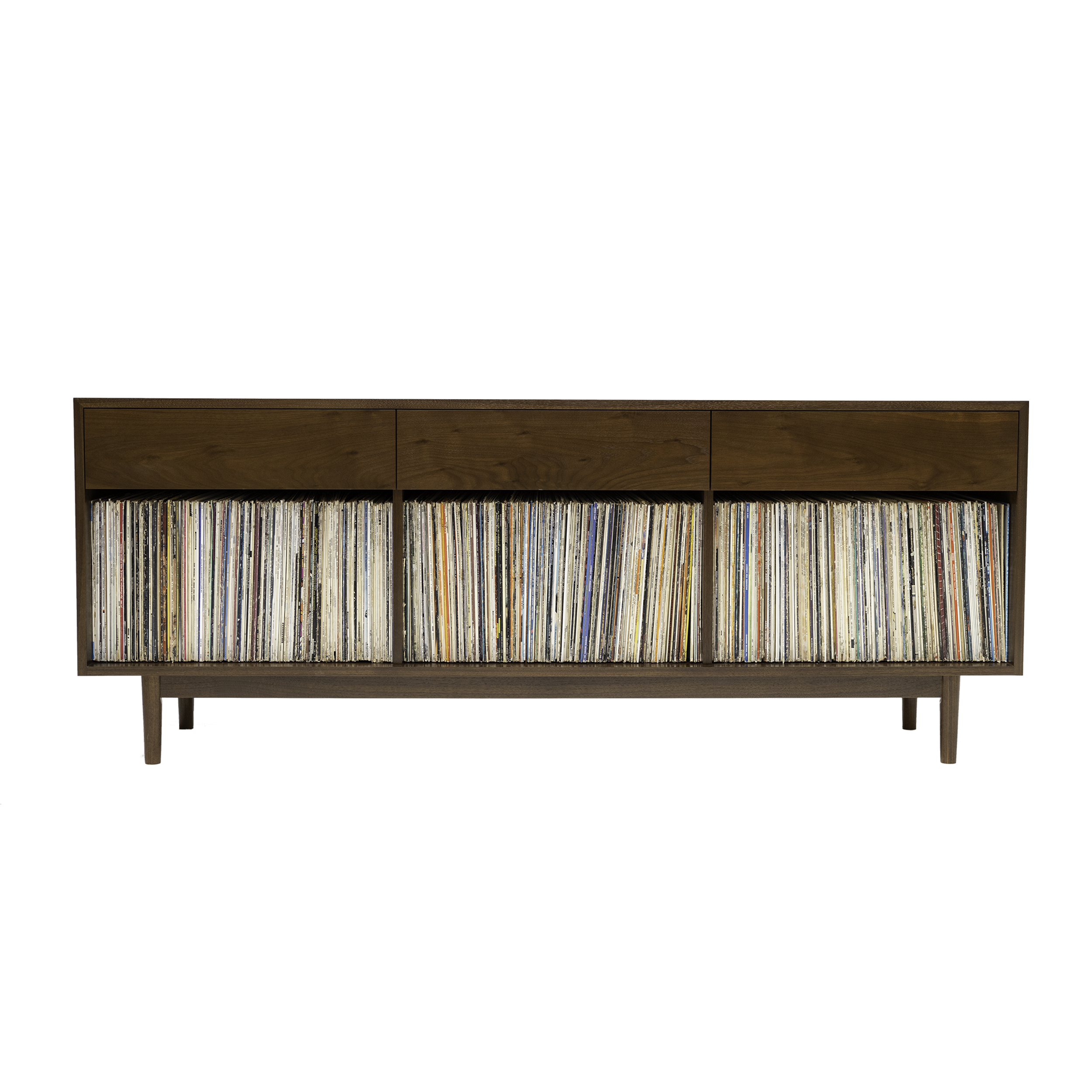 1 x 3 Drawer Record Storage Cabinet