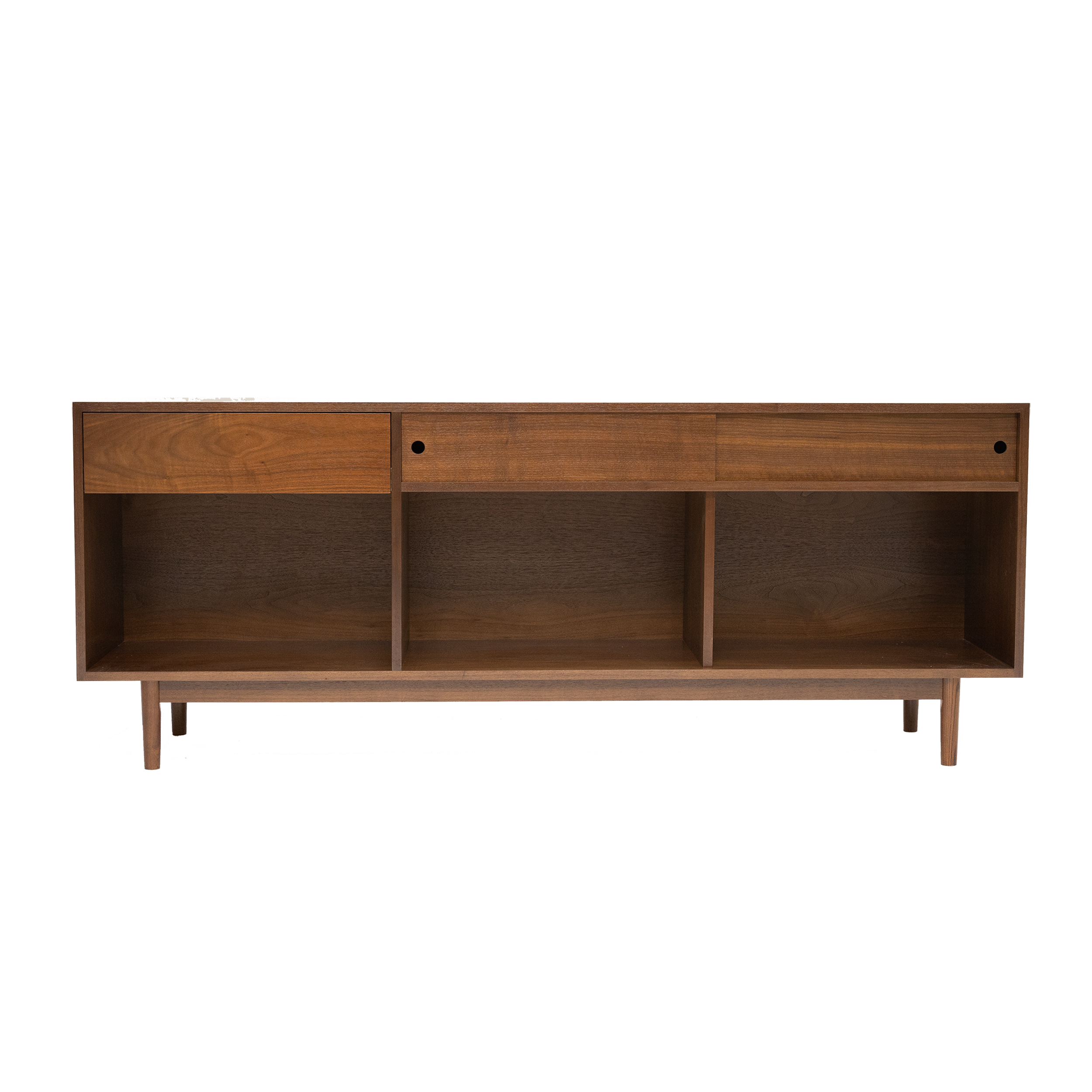 1 x 3 Combo Record Storage Cabinet