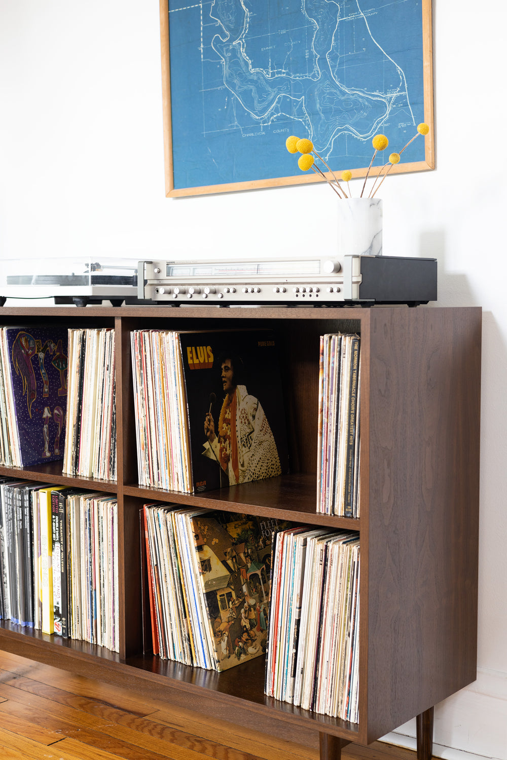 2 x 2 Record Storage Cabinet - Space-Saving Design for LPs | Department ...